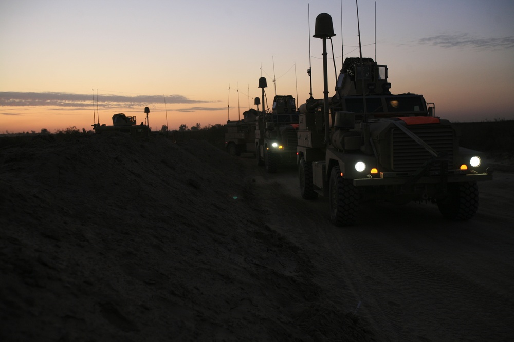 1st Marine Logistics Group at Camp Baharia