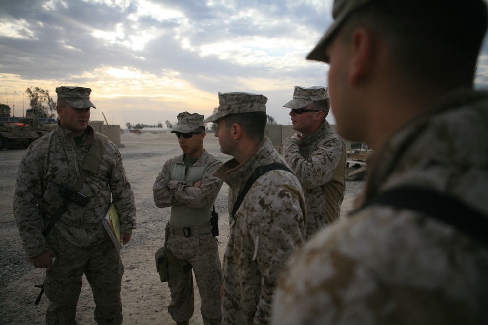 1st Marine Logistics Group at Camp Baharia