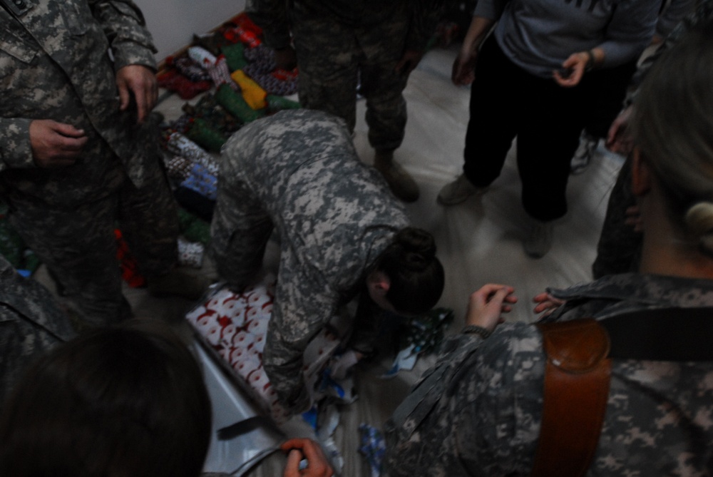 Holiday Party Brings Cheer to Task Force 34 Headquarters