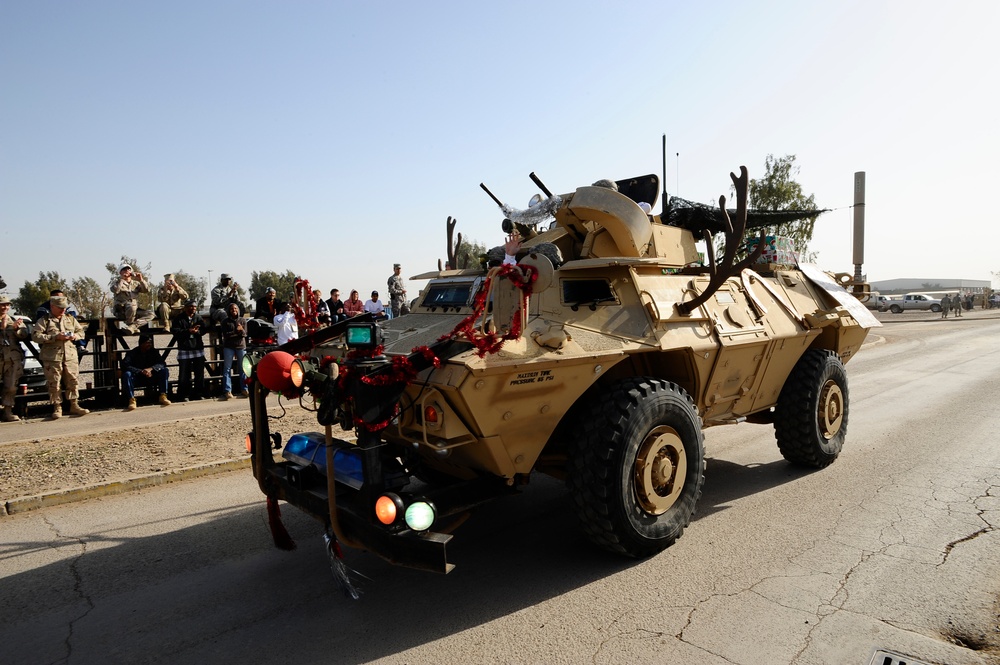 Parade Brings Holidays to Iraq