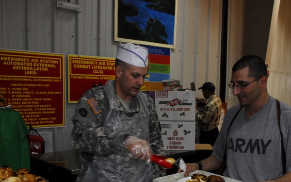 Christmas Dinner in Iraq