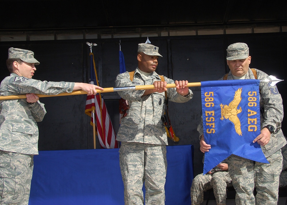 586th Expeditionary Security Forces Squadron inactivates