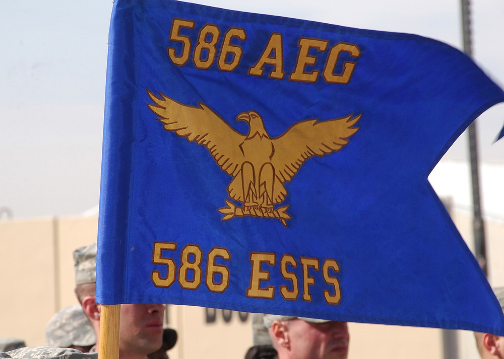 586th Expeditionary Security Forces Squadron  Inactivates