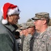 Multi-National Forces - Iraq Command Group visits troops Christmas Day