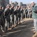 Multi-National Forces - Iraq Command Group visits troops Christmas Day