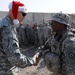 Multi-National Forces - Iraq Command Group Visits Troops Christmas Day