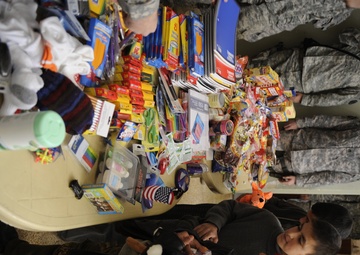 Troops aid orphanage