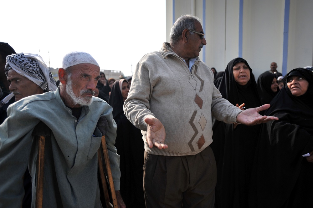 Cow donation in Baghdad