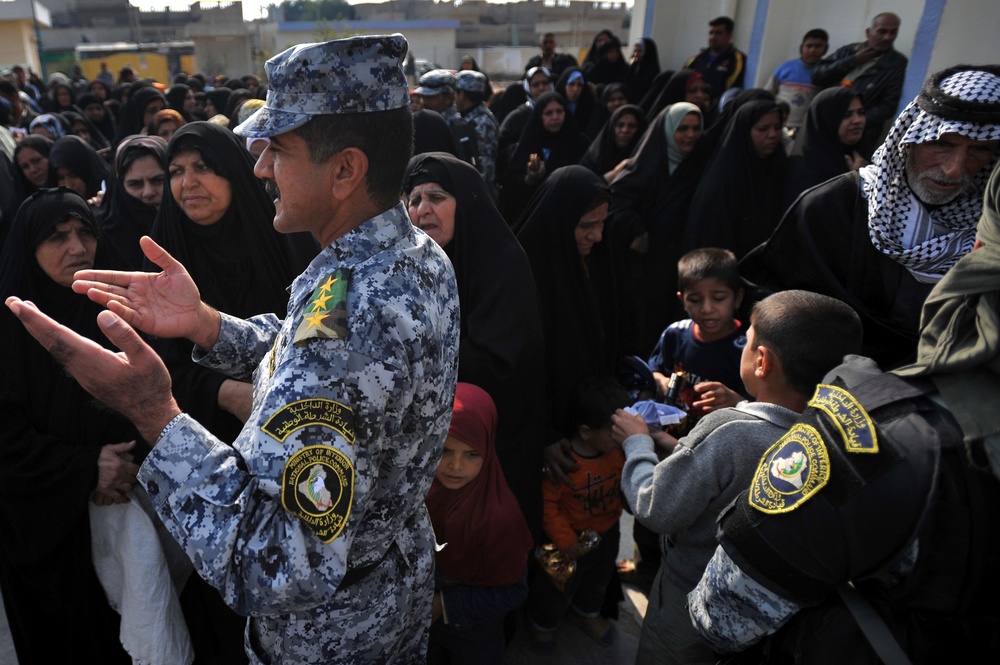 Cow donation in Baghdad