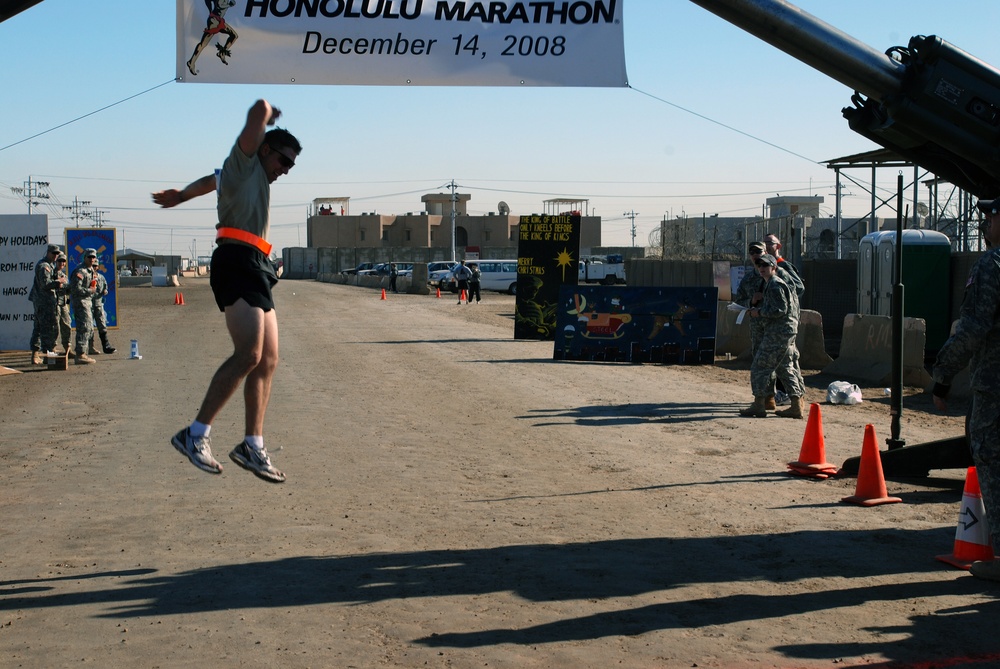 Honolulu Marathon Held on Camp Taji