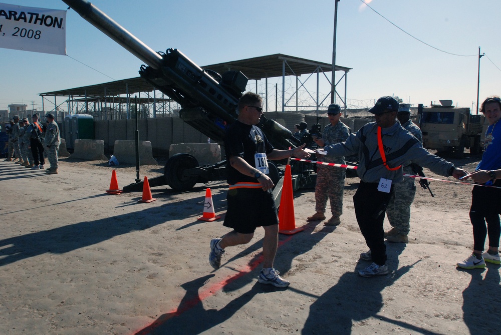 Honolulu marathon held on Camp Taji