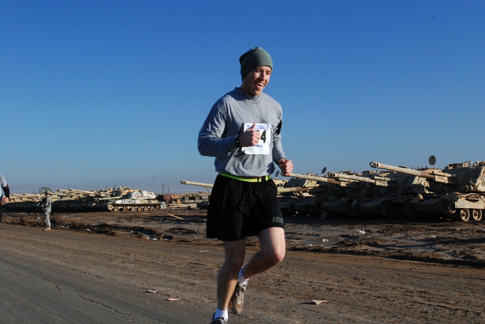 Honolulu marathon held on Camp Taji