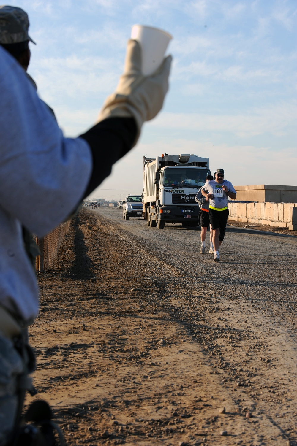 Honolulu marathon held on Camp Taji