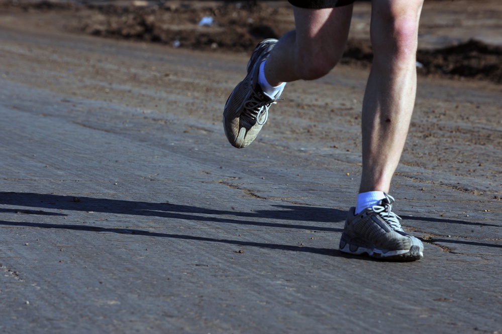 Honolulu marathon held on Camp Taji