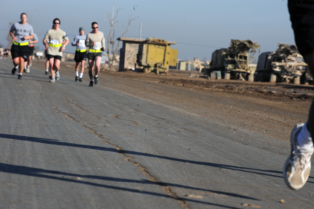 Honolulu Marathon Held on Camp Taji