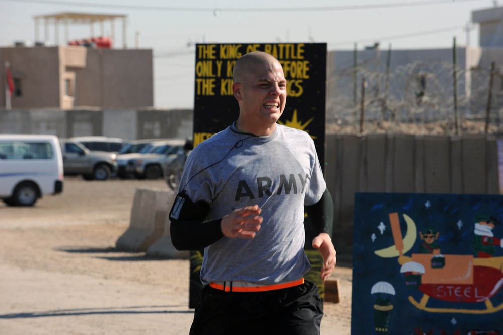 Honolulu marathon held on Camp Taji