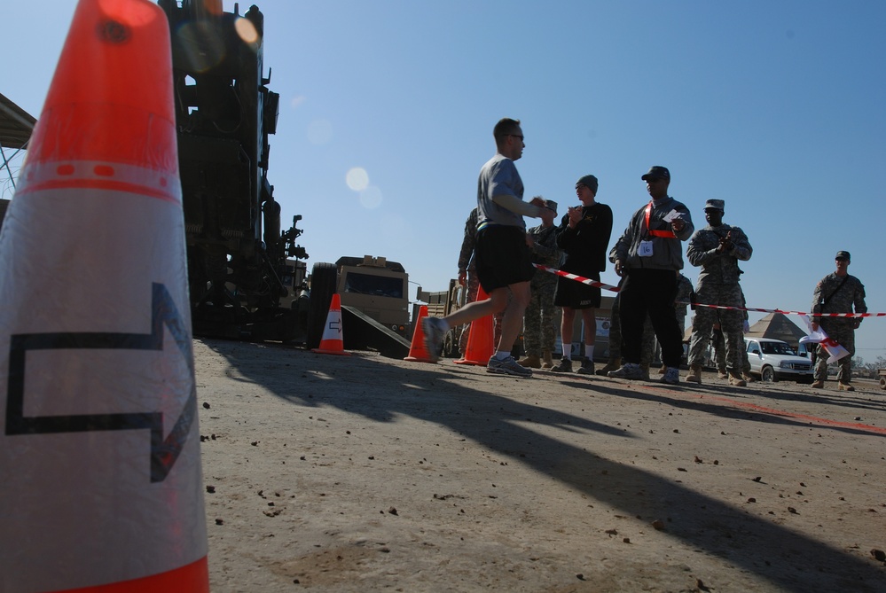 Honolulu marathon held on Camp Taji