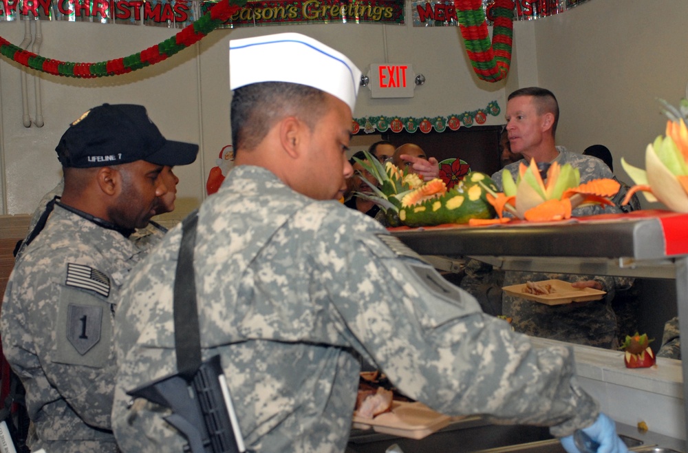 Troops celebrate Christmas in Afghanistan