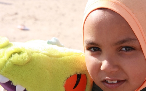 Toys delivered to Iraqi children