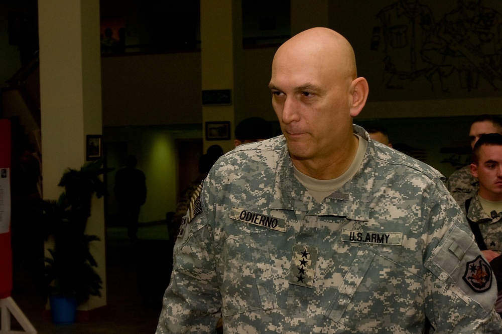 U.S. Army Gen. Raymond Odierno visits Basra