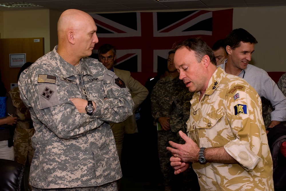 U.S. Army Gen. Raymond Odierno visits Basra