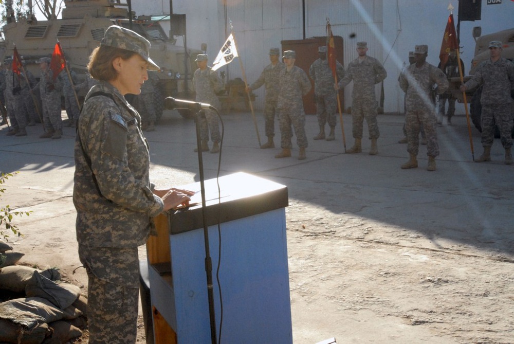 419th Combat Sustainment Support Battalion Assumes Responsibilities of 165th CSSB