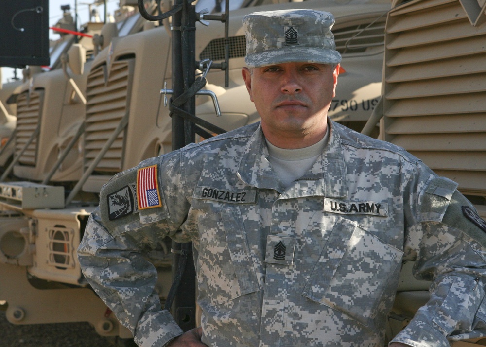 Soldier in Focus – 1st Sgt. Gonzalez
