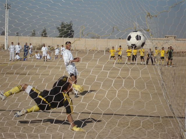 Soccer tournament brings sense of normalcy back to Taji