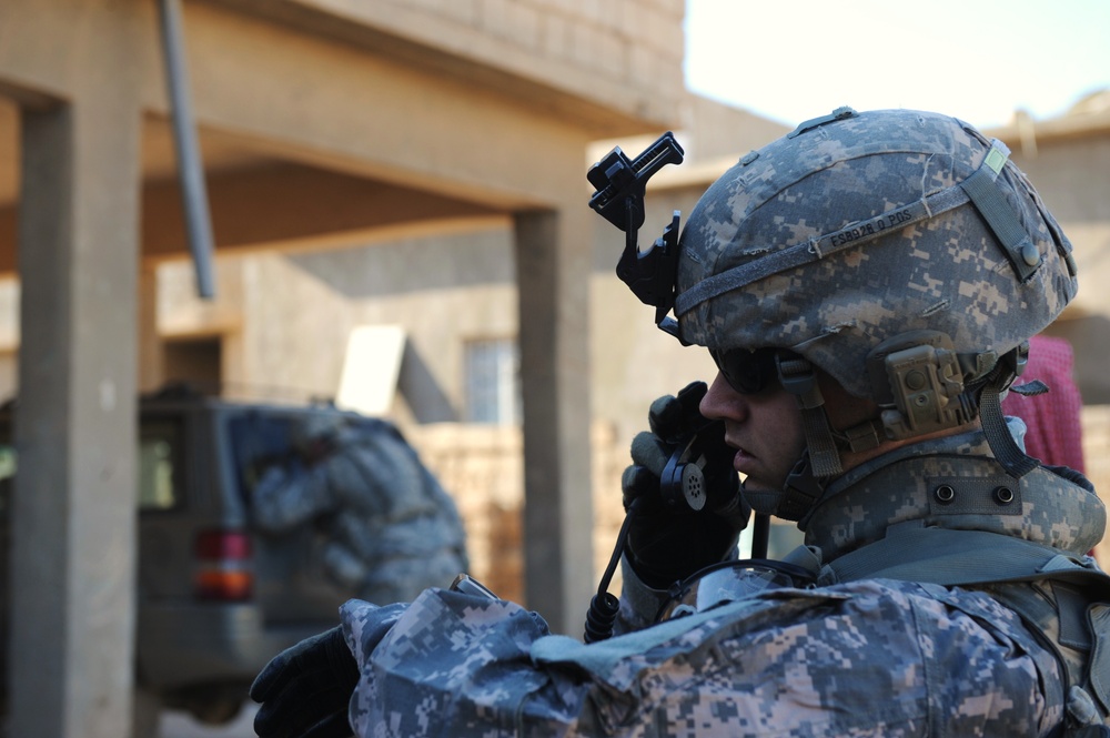 Presence patrol in Bayji