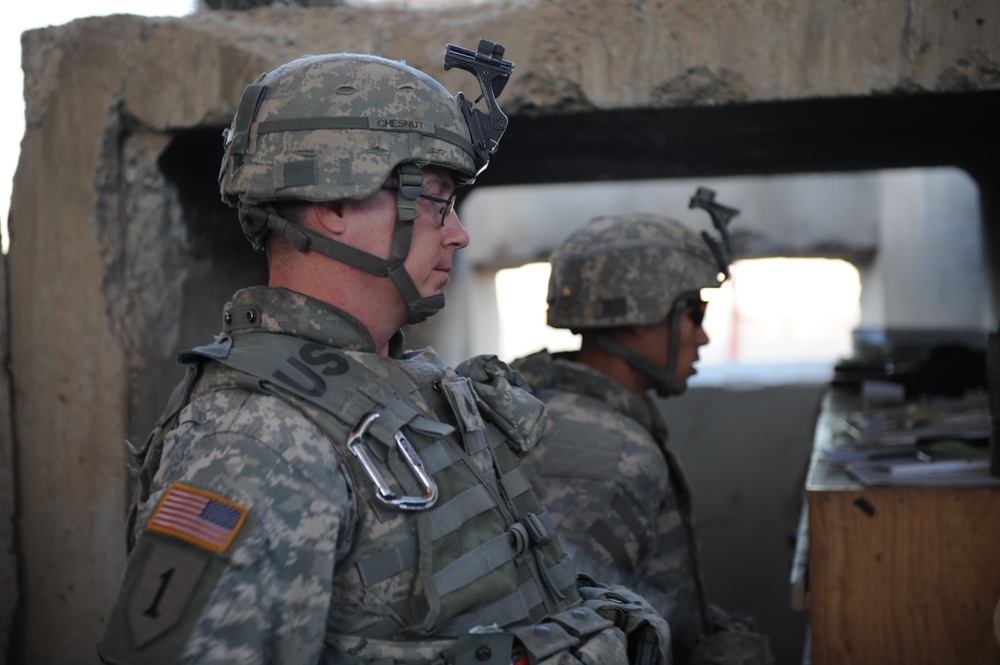 Presence patrol in Bayji