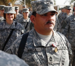 Soldier in Focus – Master Sgt. Amaya