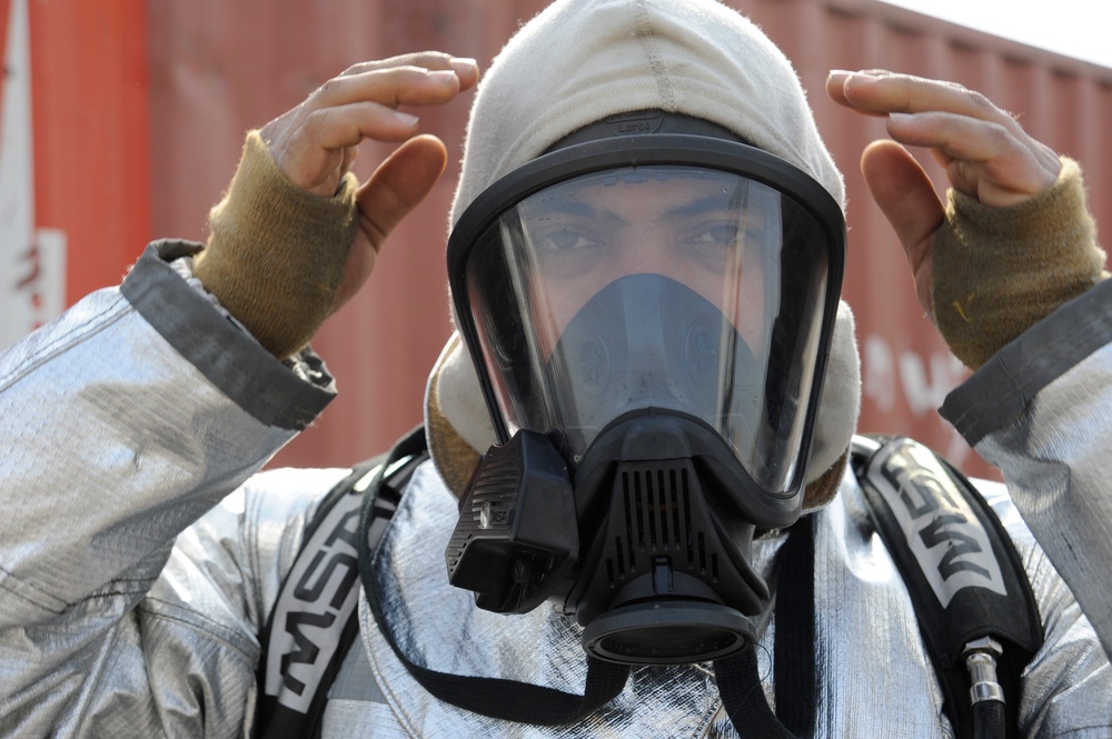 U.S. Air Force Firefighters Relocate, Expand Iraqi Fire Training Course