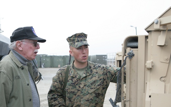 WWII Marine Raider Speaks to Marines