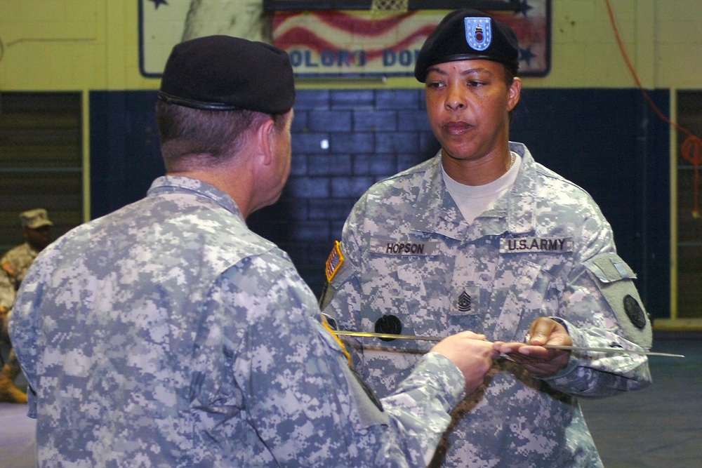 New top enlisted assumes role for 'Monarchs'