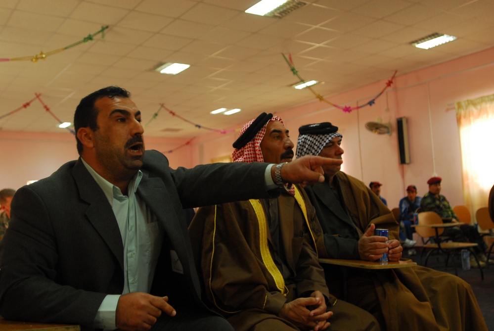 U.S., Iraqi leaders discuss Son's of Iraq transfer