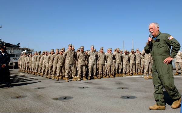 Deputy Assistant Secretary of the Navy for Reserve Affairs Visits