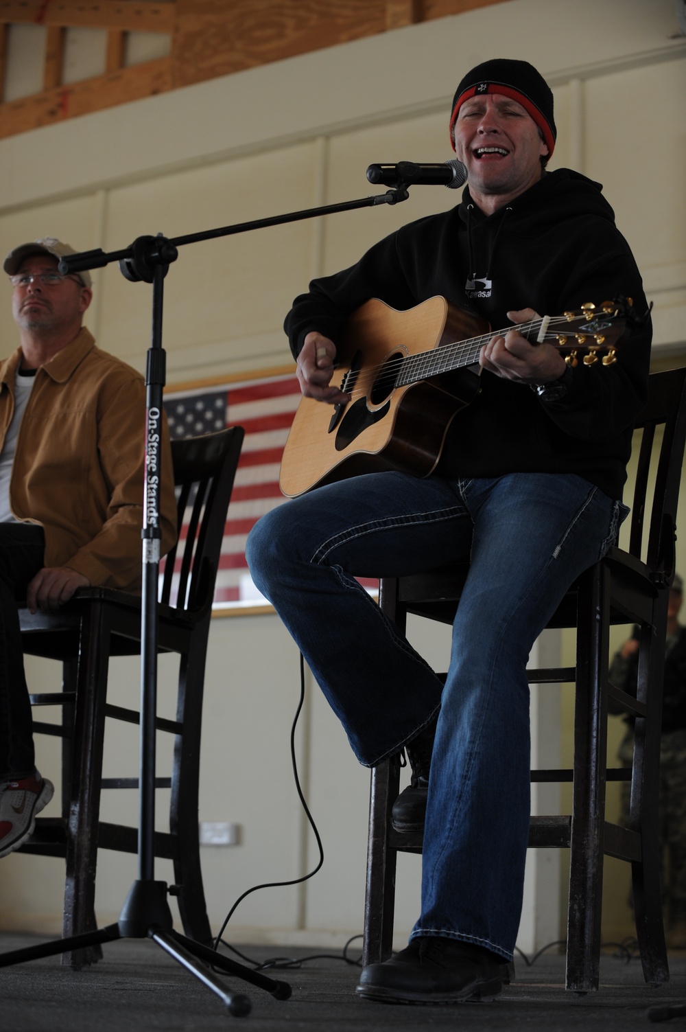 USO tour at Camp Taji