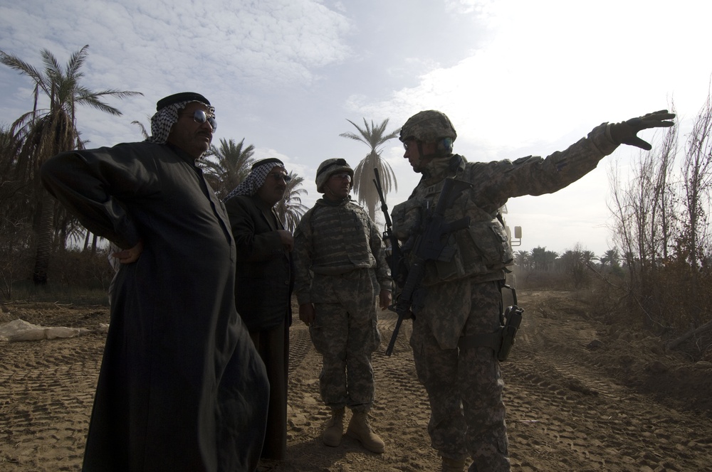 Palm grove search in Naqib
