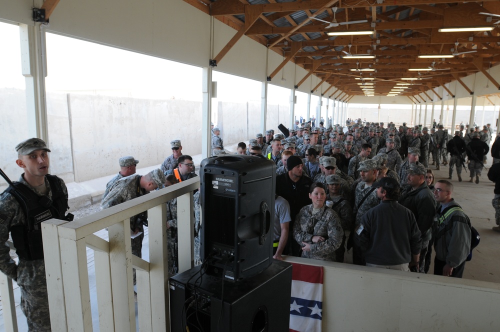 USO tour at Camp Taji