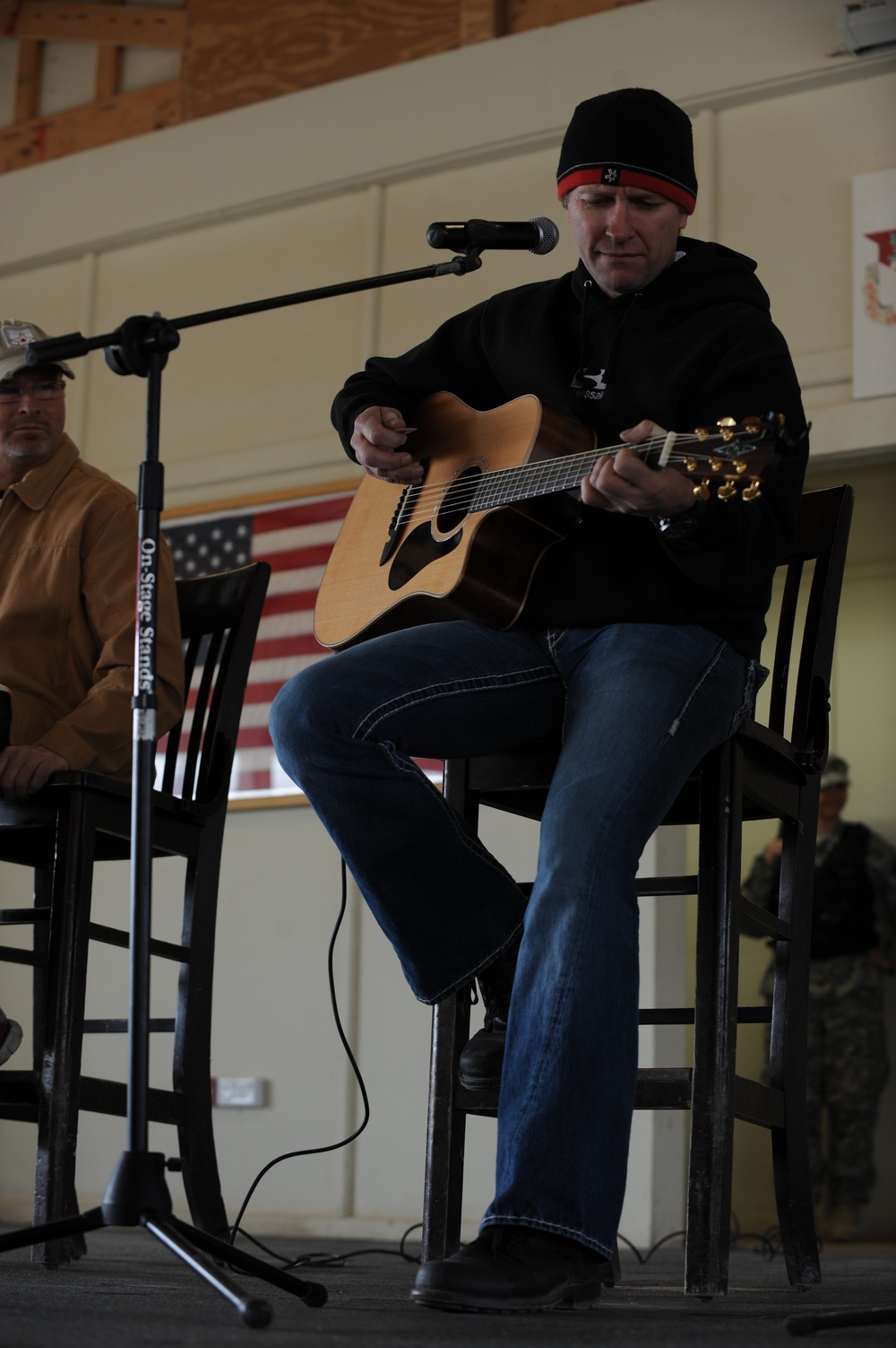 USO tour at Camp Taji