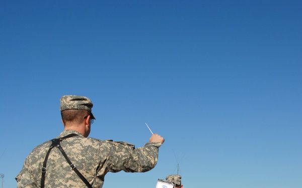 Transfer of authority ceremony at Forward Operating Base Kalsu