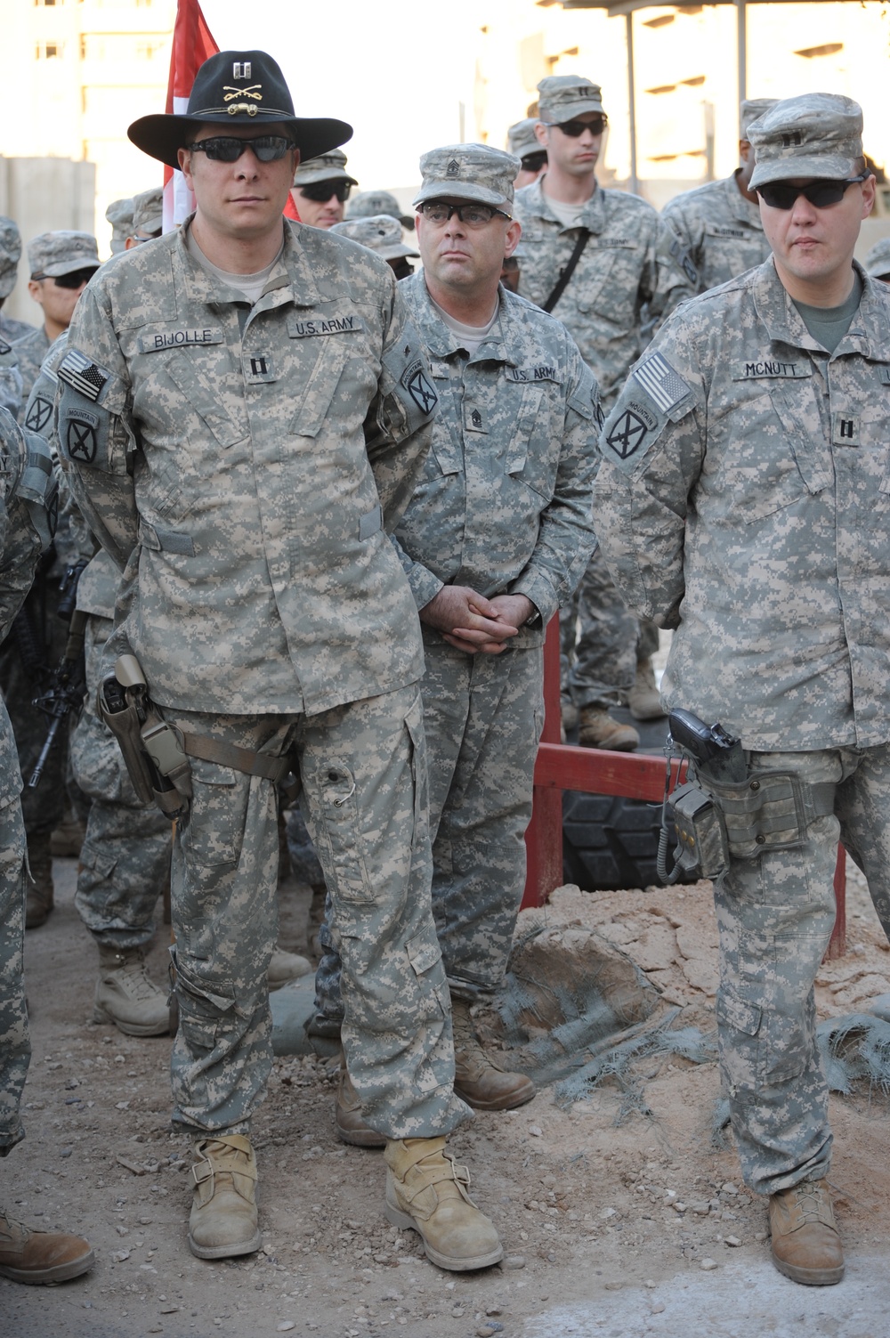 Spurs awarded at Forward Operating Base Loyalty