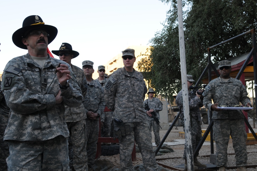 Spurs awarded at Forward Operating Base Loyalty