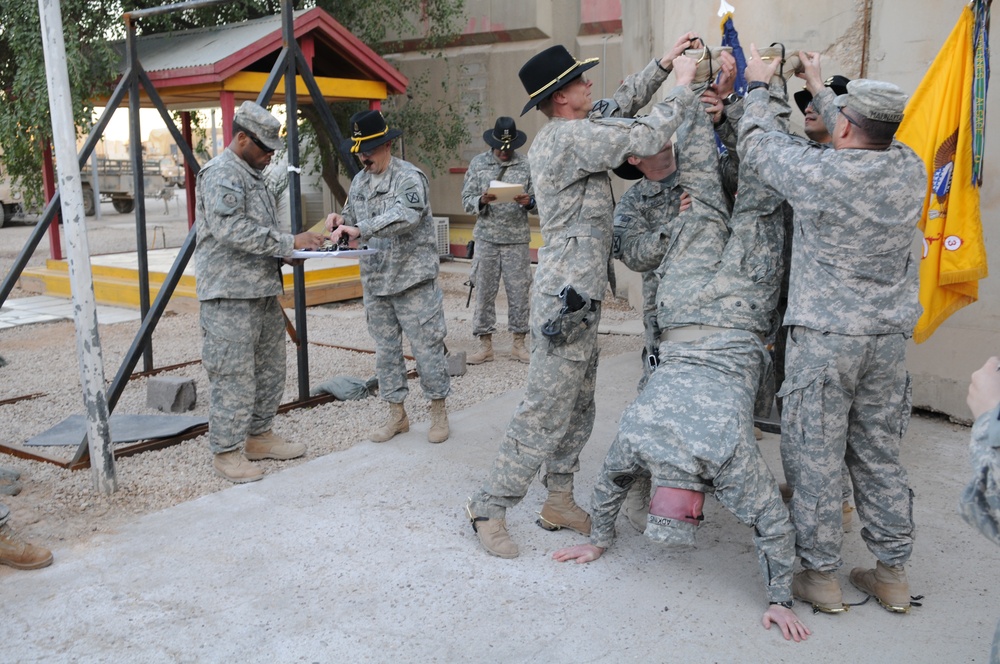 Spurs awarded at Forward Operating Base Loyalty