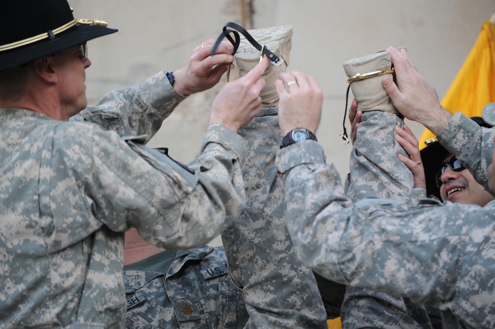 Spurs awarded at Forward Operating Base Loyalty