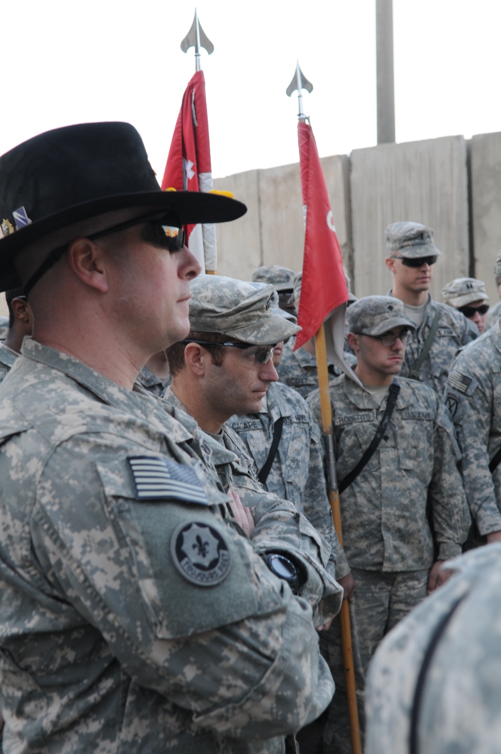 Spurs awarded at Forward Operating Base Loyalty