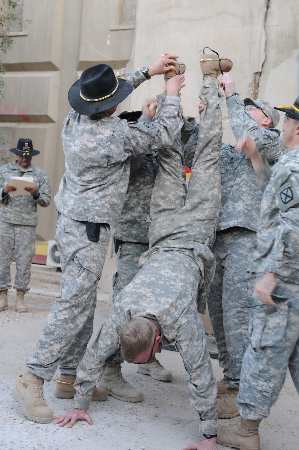 Spurs awarded at Forward Operating Base Loyalty