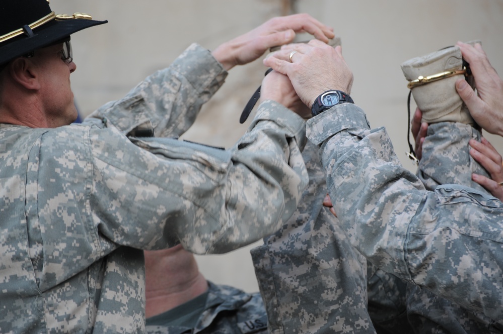 Spurs awarded at Forward Operating Base Loyalty