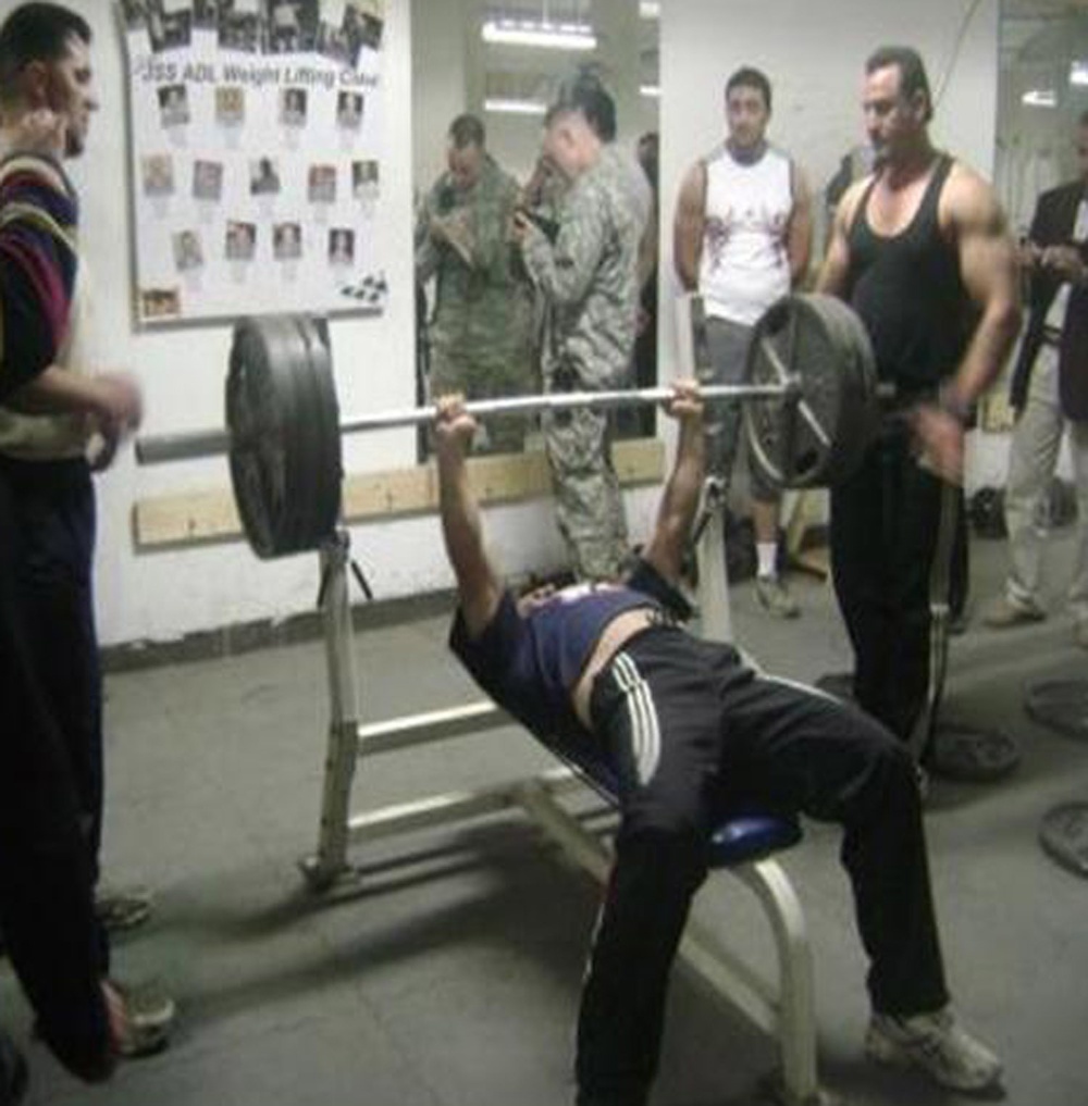 Friendly weightlifting competition brings Iraqis, American Soldiers together