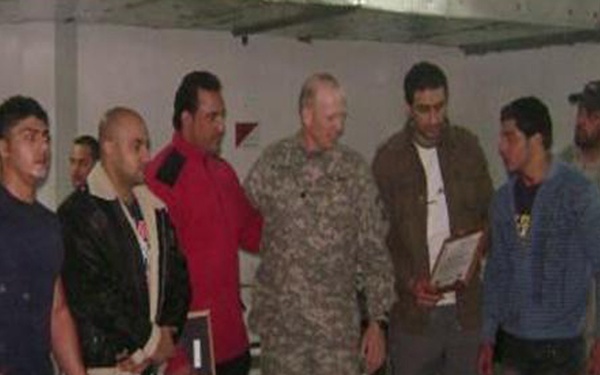 Friendly weightlifting competition brings Iraqis, American Soldiers together